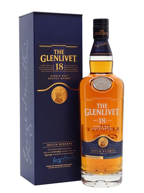 glenlivet 18 year old whisky.